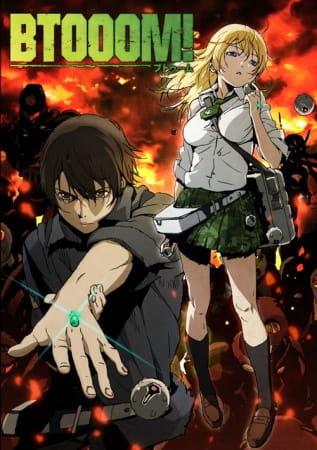 Btooom! ระเบิดมรณะ ตอนที่ 1-12 จบ พากย์ไทย